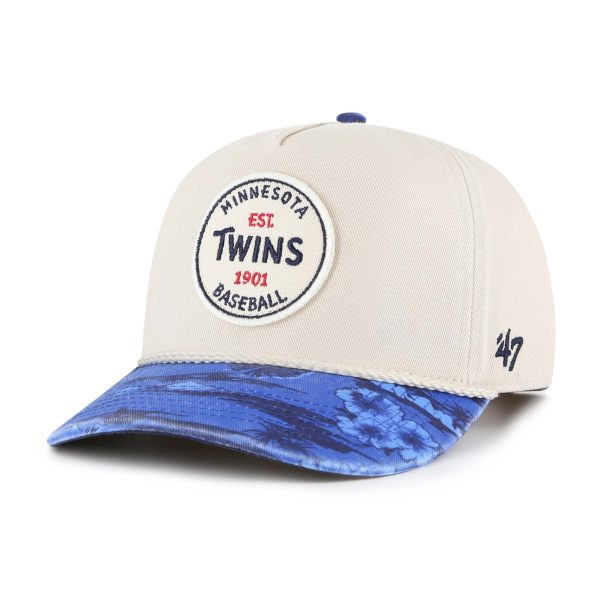 Minnesota Twins Jerseys Shop - mens minnesota twins 47 creamnavy fiji rope hitch adjustable hat Collection | Twins Fan Essentials