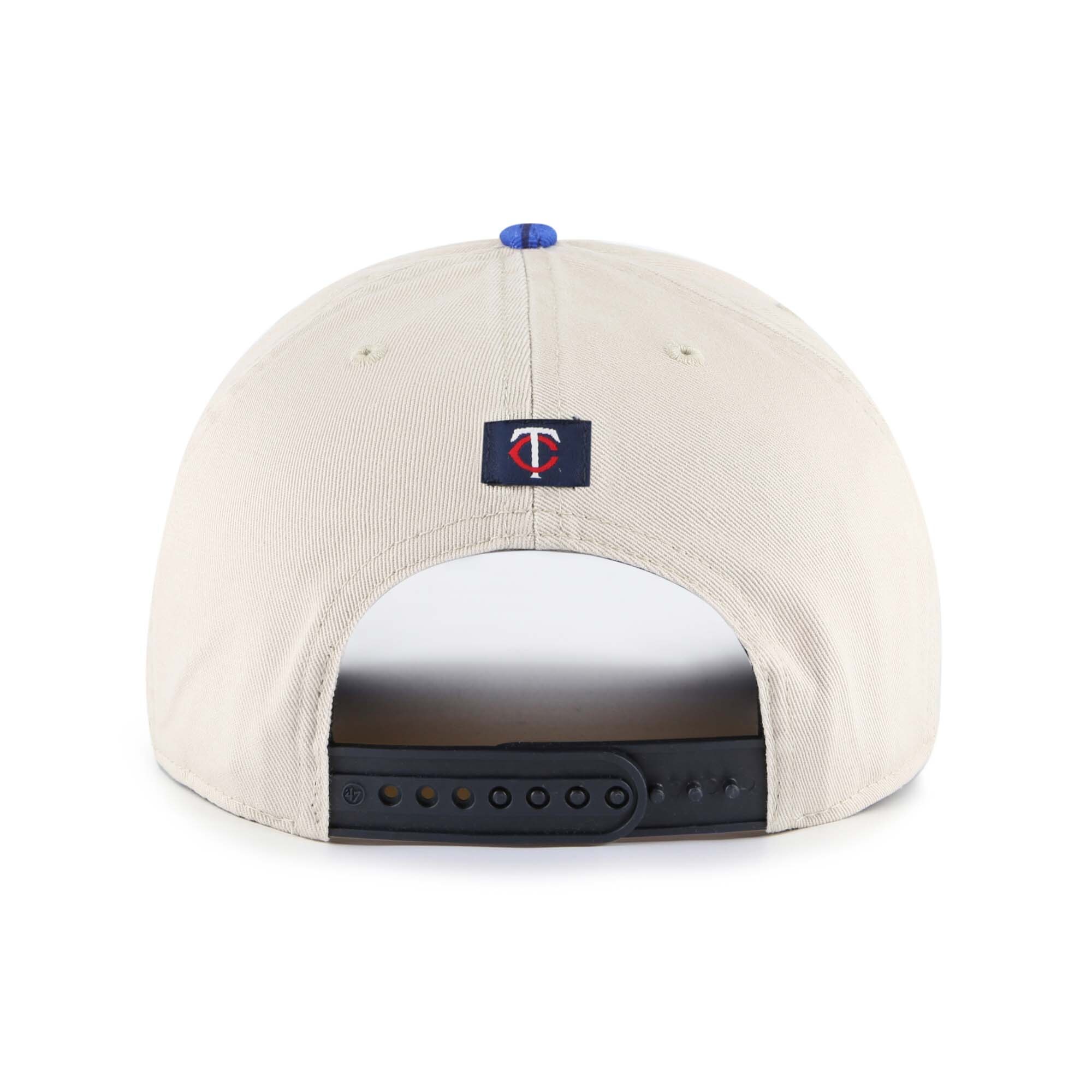 Minnesota Twins Jerseys Shop - mens minnesota twins 47 creamnavy fiji rope hitch adjustable hat Collection | Twins Fan Essentials