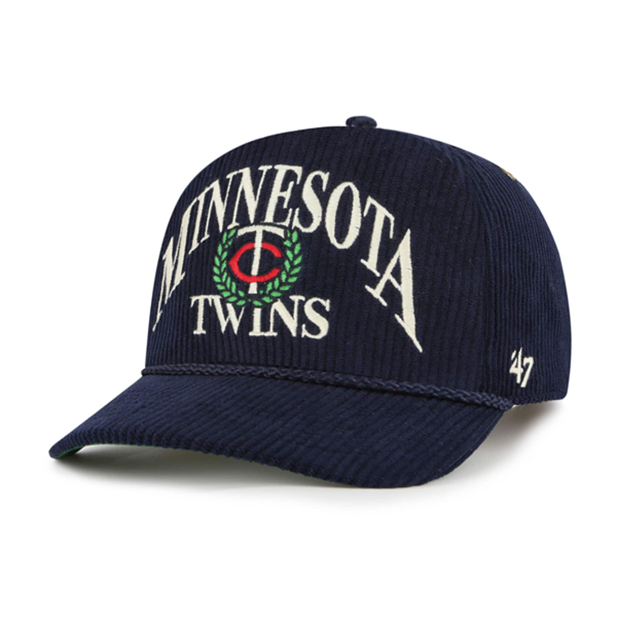 Minnesota Twins Jerseys Shop - mens minnesota twins 47 navy pitchout rope hitch adjustable hat Collection | Twins Fan Essentials