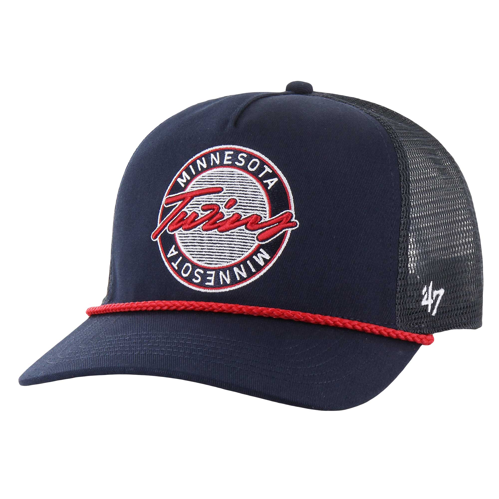 Minnesota Twins Jerseys Shop - mens minnesota twins 47 navy promenade hitch adjustable hat Collection | Twins Fan Essentials