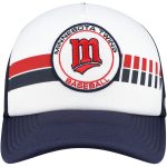 Minnesota Twins Jerseys Shop - mens minnesota twins 47 whitenavy cooperstown collection wax pack express trucker adjustable hat Collection | Twins Fan Essentials