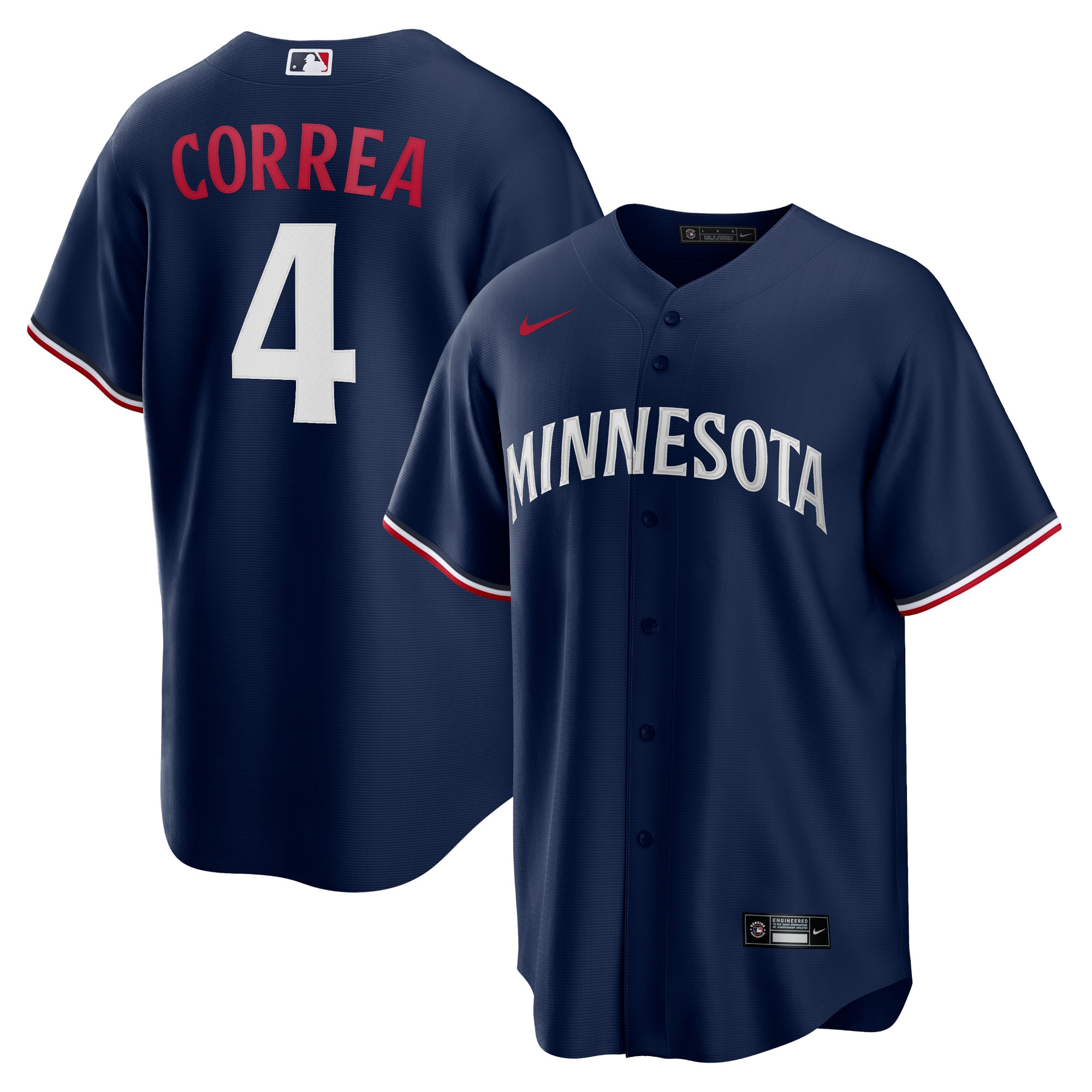 Minnesota Twins Jerseys Shop - mens minnesota twins carlos correa nike navy alternate replica player jersey Collection | Twins Fan Essentials