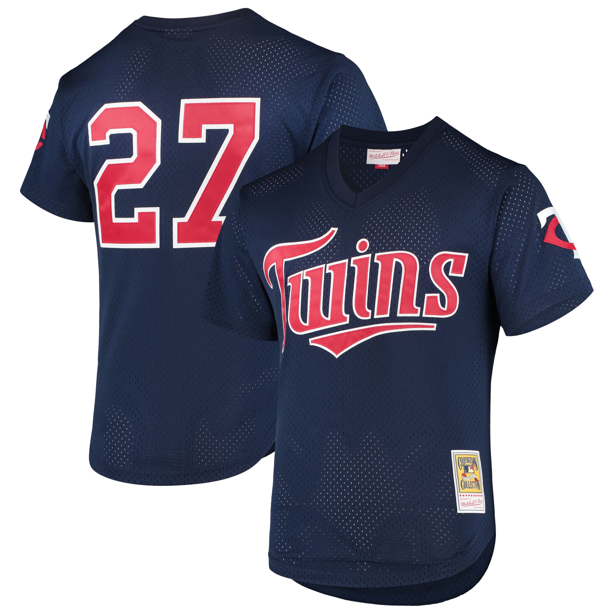 Minnesota Twins Jerseys Shop - mens minnesota twins david ortiz mitchell  ness navy 2002 cooperstown collection mesh batting practice jersey Collection | Twins Fan Essentials