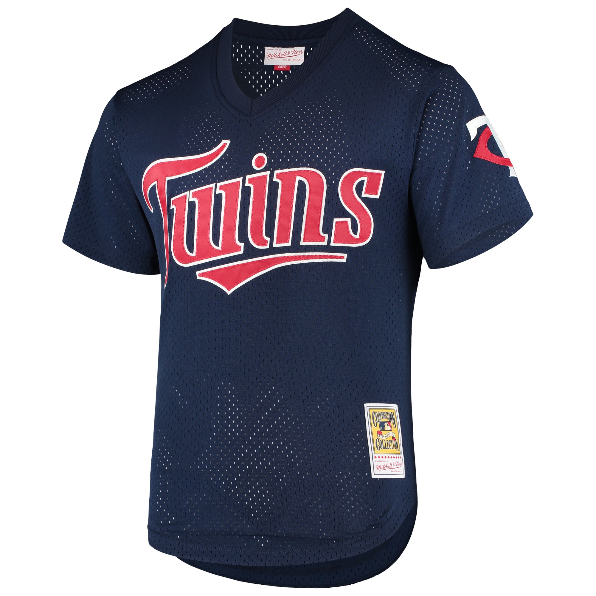 Minnesota Twins Jerseys Shop - mens minnesota twins david ortiz mitchell  ness navy 2002 cooperstown collection mesh batting practice jersey Collection | Twins Fan Essentials