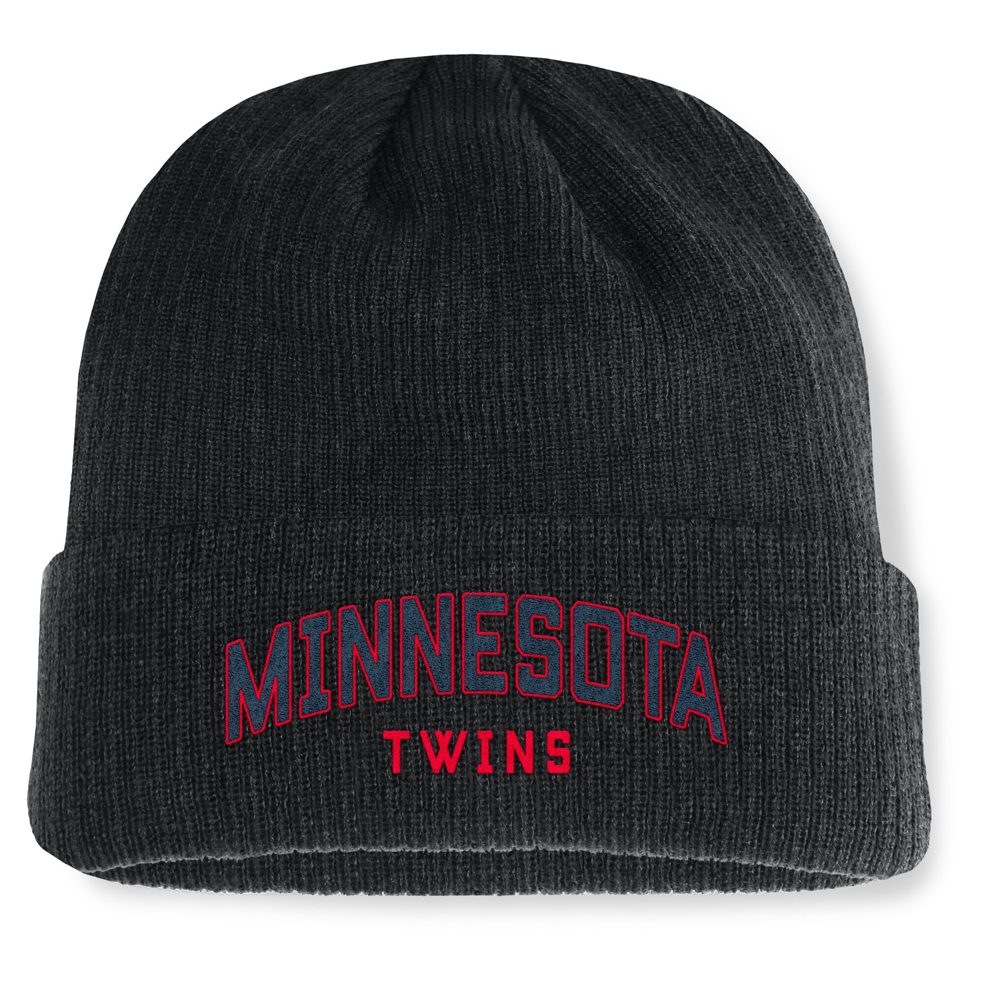 Minnesota Twins Jerseys Shop - mens minnesota twins fanatics black andee cuffed knit hat Collection | Twins Fan Essentials