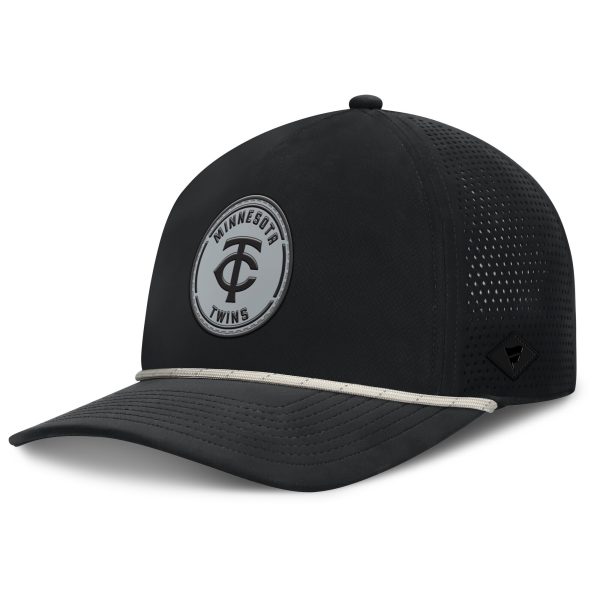 Minnesota Twins Jerseys Shop - mens minnesota twins fanatics black signature a-frame adjustable hat Collection | Twins Fan Essentials