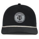 Minnesota Twins Jerseys Shop - mens minnesota twins fanatics black signature a-frame adjustable hat Collection | Twins Fan Essentials