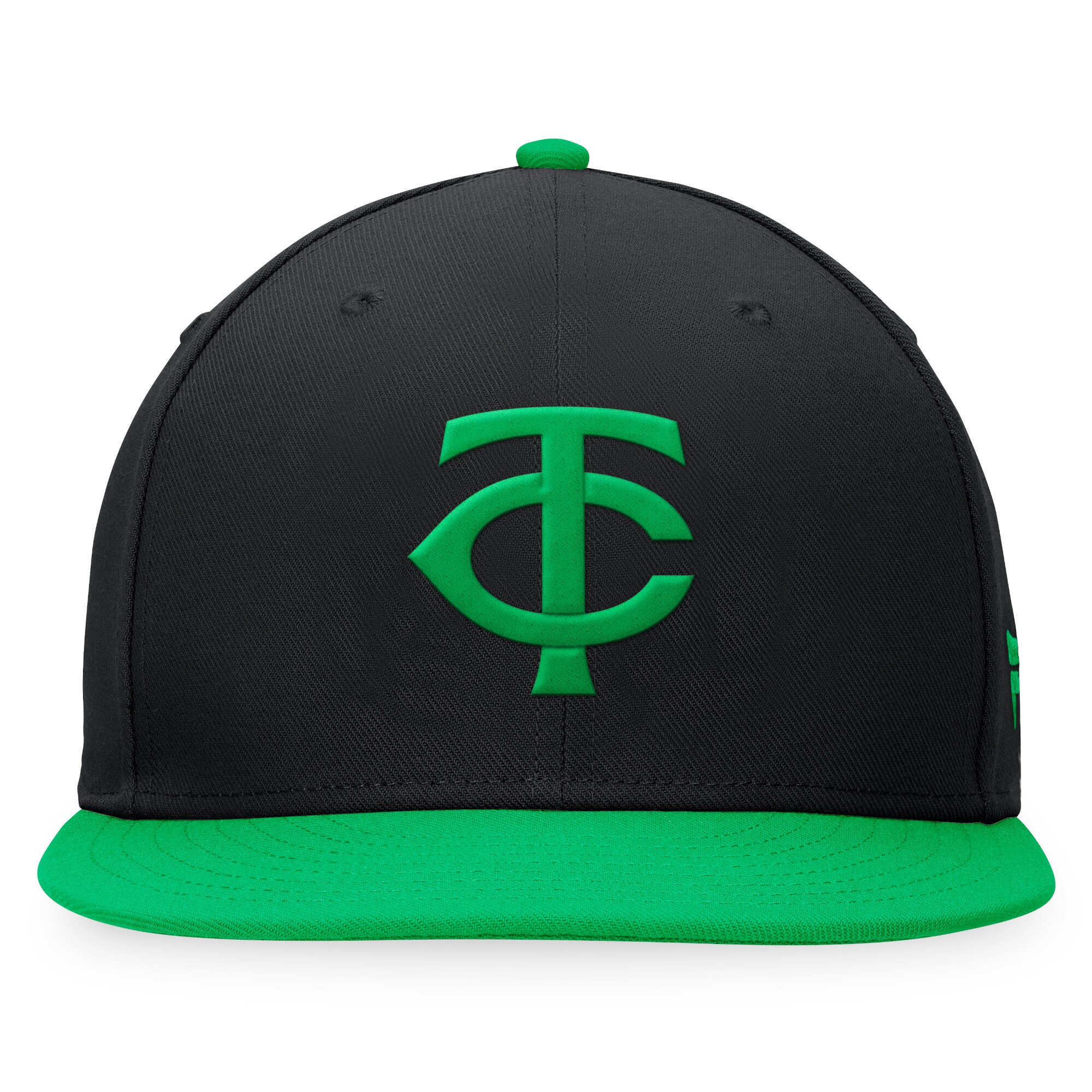 Minnesota Twins Jerseys Shop - mens minnesota twins fanatics blackkelly green lucky snapback hat Collection | Twins Fan Essentials