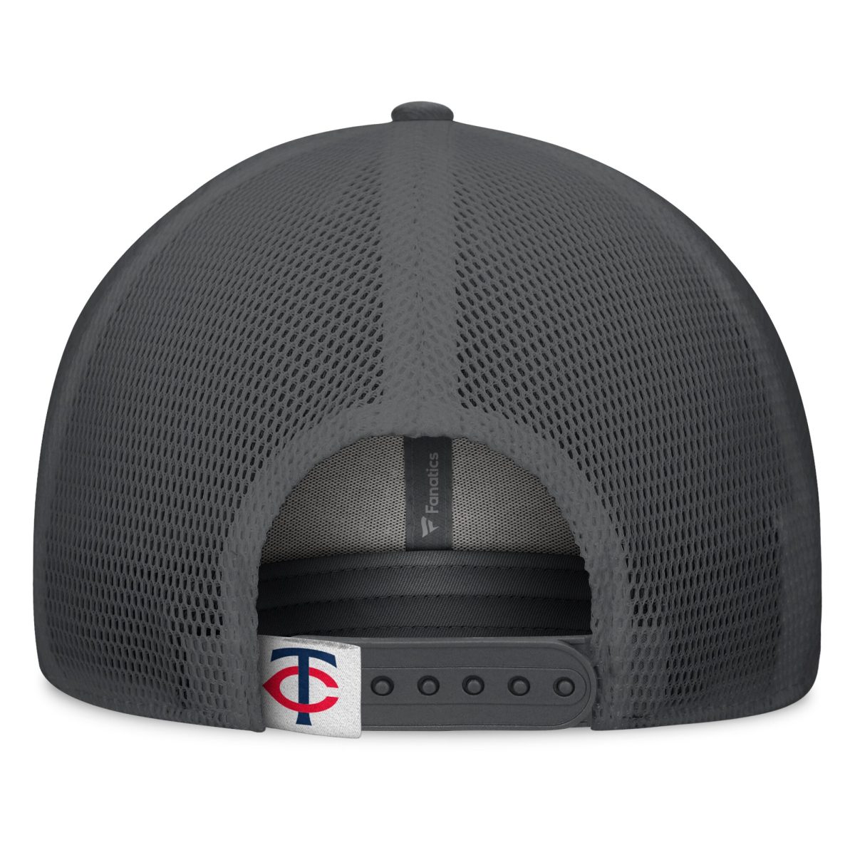 Minnesota Twins Jerseys Shop - mens minnesota twins fanatics graygraphite a-frame trucker adjustable hat Collection | Twins Fan Essentials
