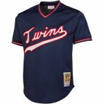 Minnesota Twins Jerseys Shop - mens minnesota twins kirby puckett mitchell  ness navy 1985 authentic cooperstown collection mesh batting practice jersey Collection | Twins Fan Essentials