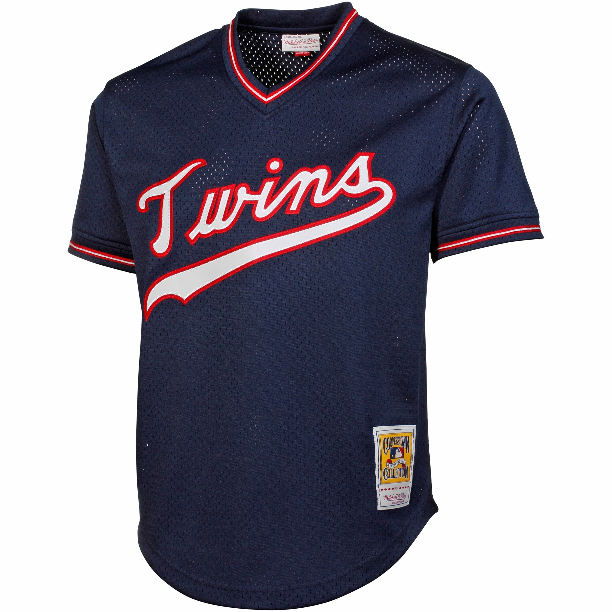 Minnesota Twins Jerseys Shop - mens minnesota twins kirby puckett mitchell  ness navy 1985 authentic cooperstown collection mesh batting practice jersey Collection | Twins Fan Essentials