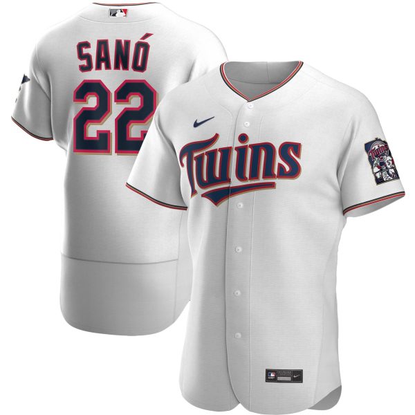 Minnesota Twins Jerseys Shop - mens minnesota twins miguel sano nike white home authentic player jersey Collection | Twins Fan Essentials