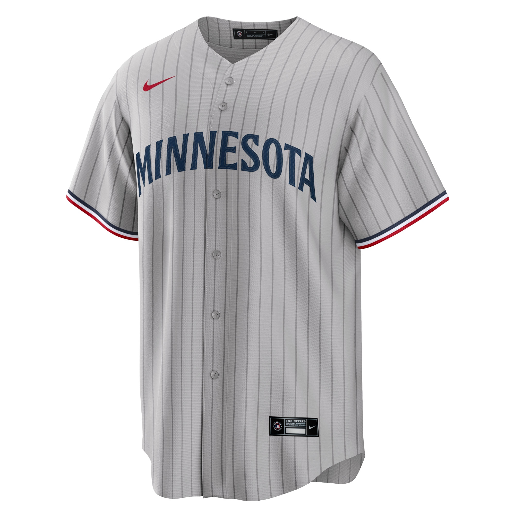 Minnesota Twins Jerseys Shop - mens minnesota twins nike gray road replica team jersey Collection | Twins Fan Essentials