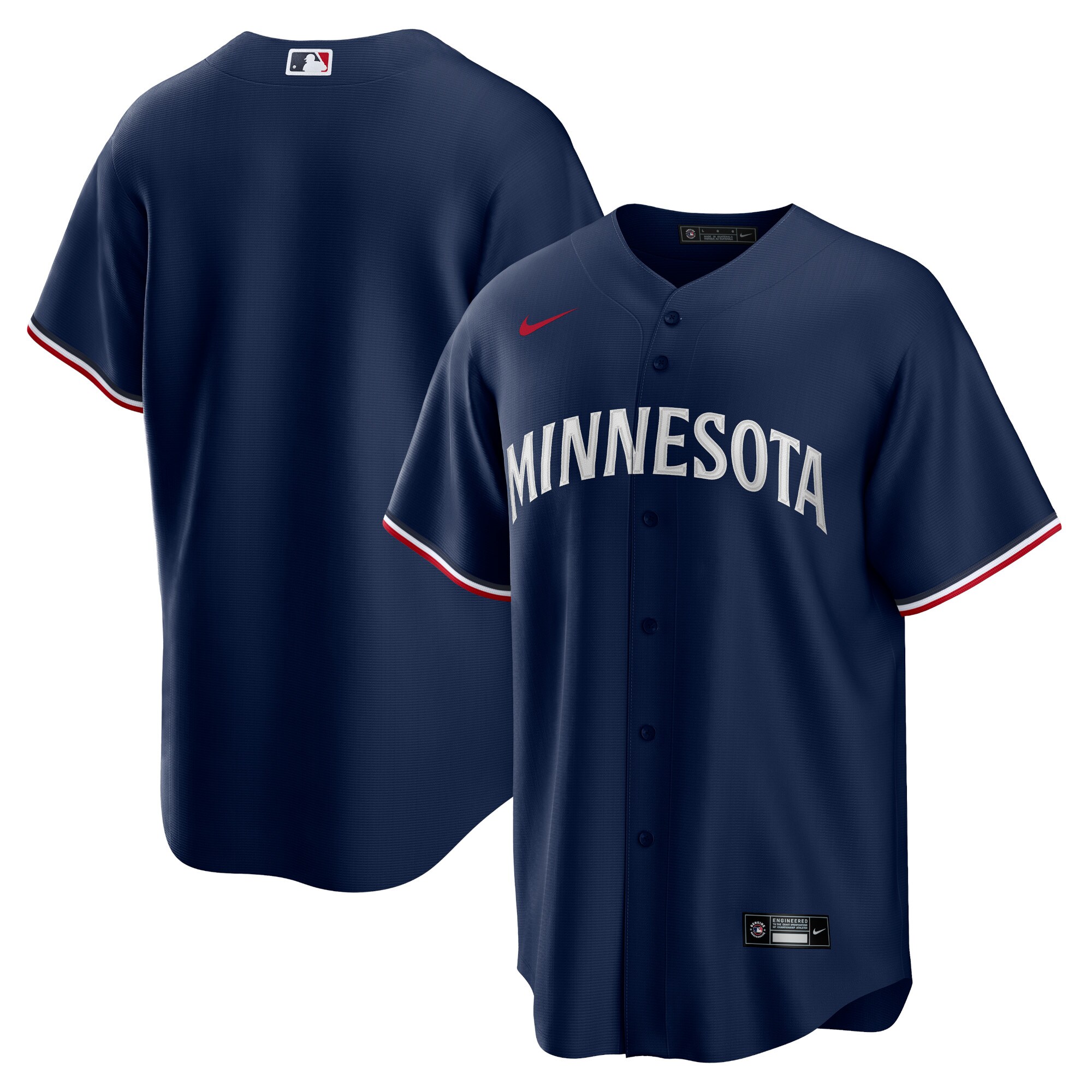Minnesota Twins Jerseys Shop - mens minnesota twins nike navy alternate replica team logo jersey Collection | Twins Fan Essentials