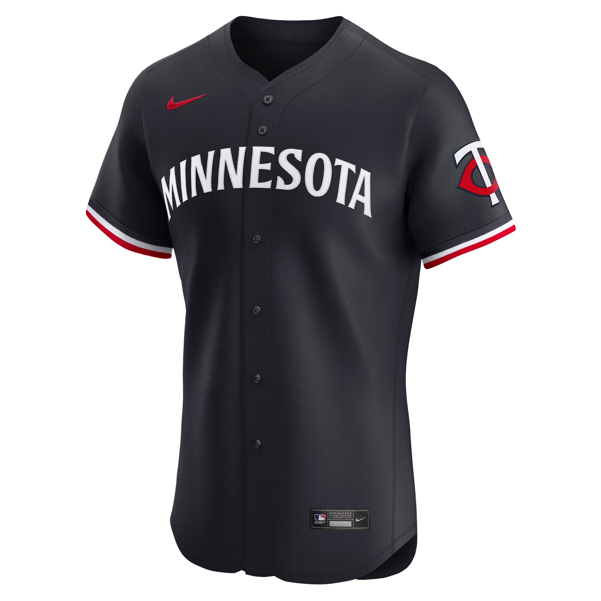 Minnesota Twins Jerseys Shop - mens minnesota twins nike navy alternate vapor premier elite patch jersey Collection | Twins Fan Essentials