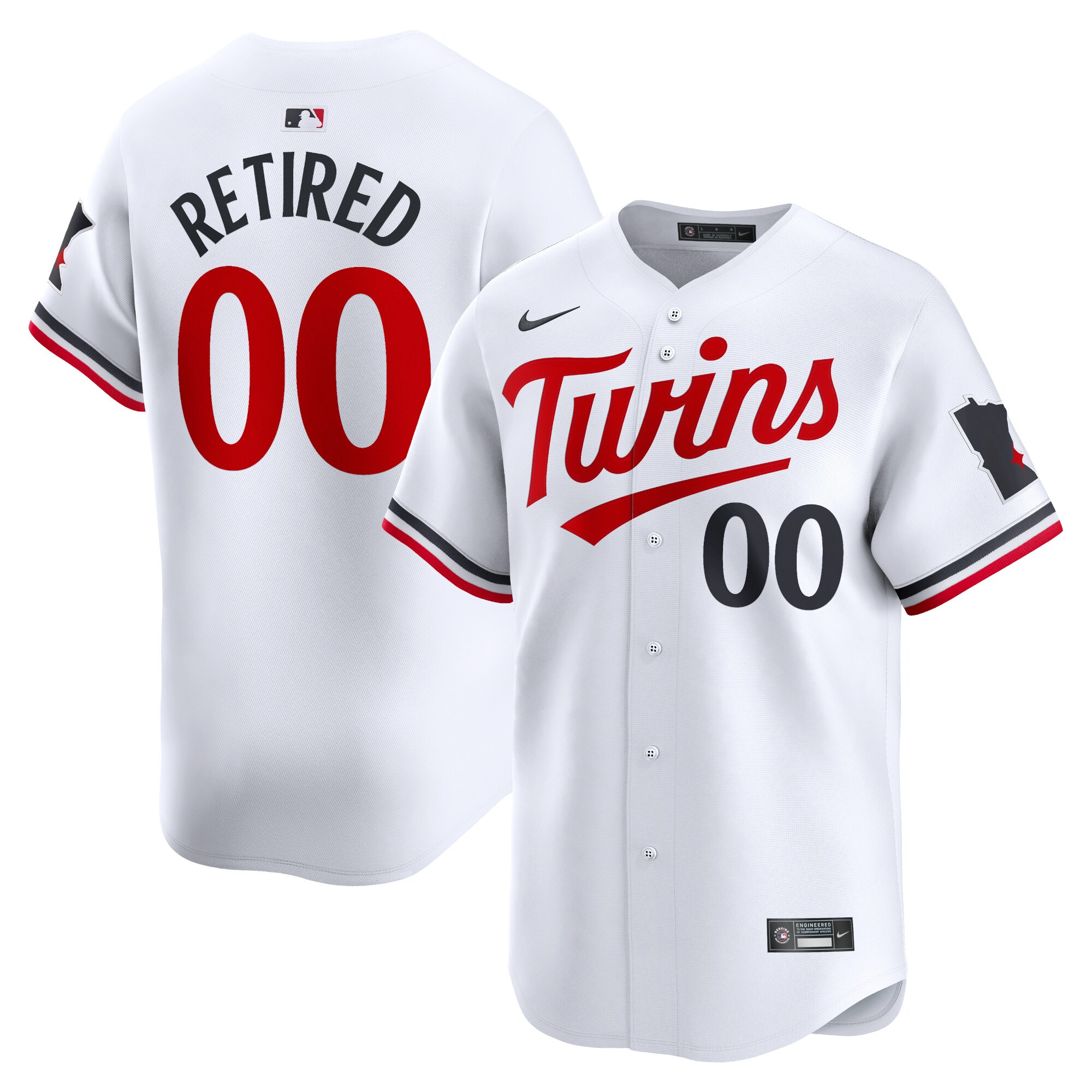 Minnesota Twins Jerseys Shop - mens minnesota twins nike white home limited pick-a-player retired roster jersey Collection | Twins Fan Essentials