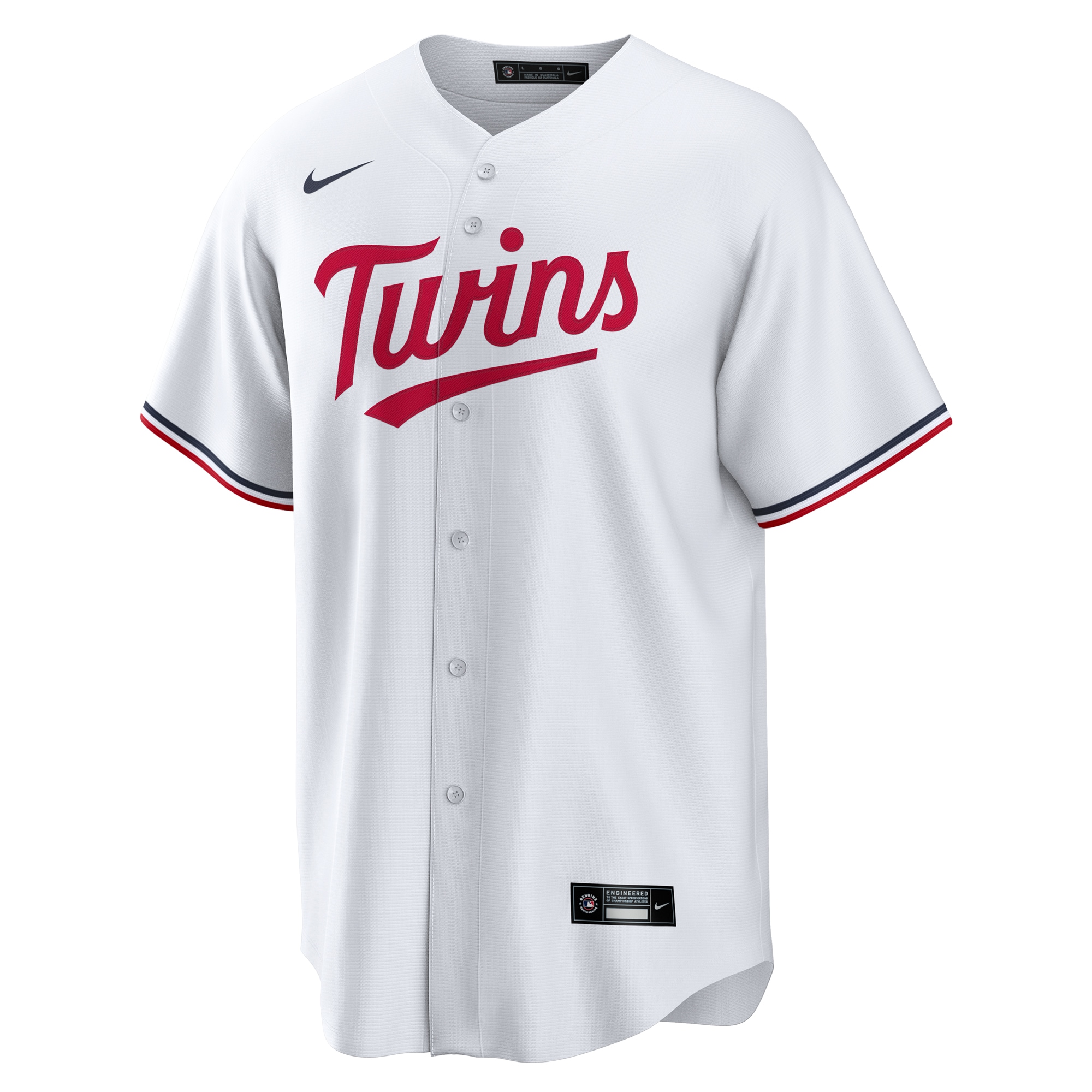 Minnesota Twins Jerseys Shop - mens minnesota twins nike white home replica custom jersey Collection | Twins Fan Essentials