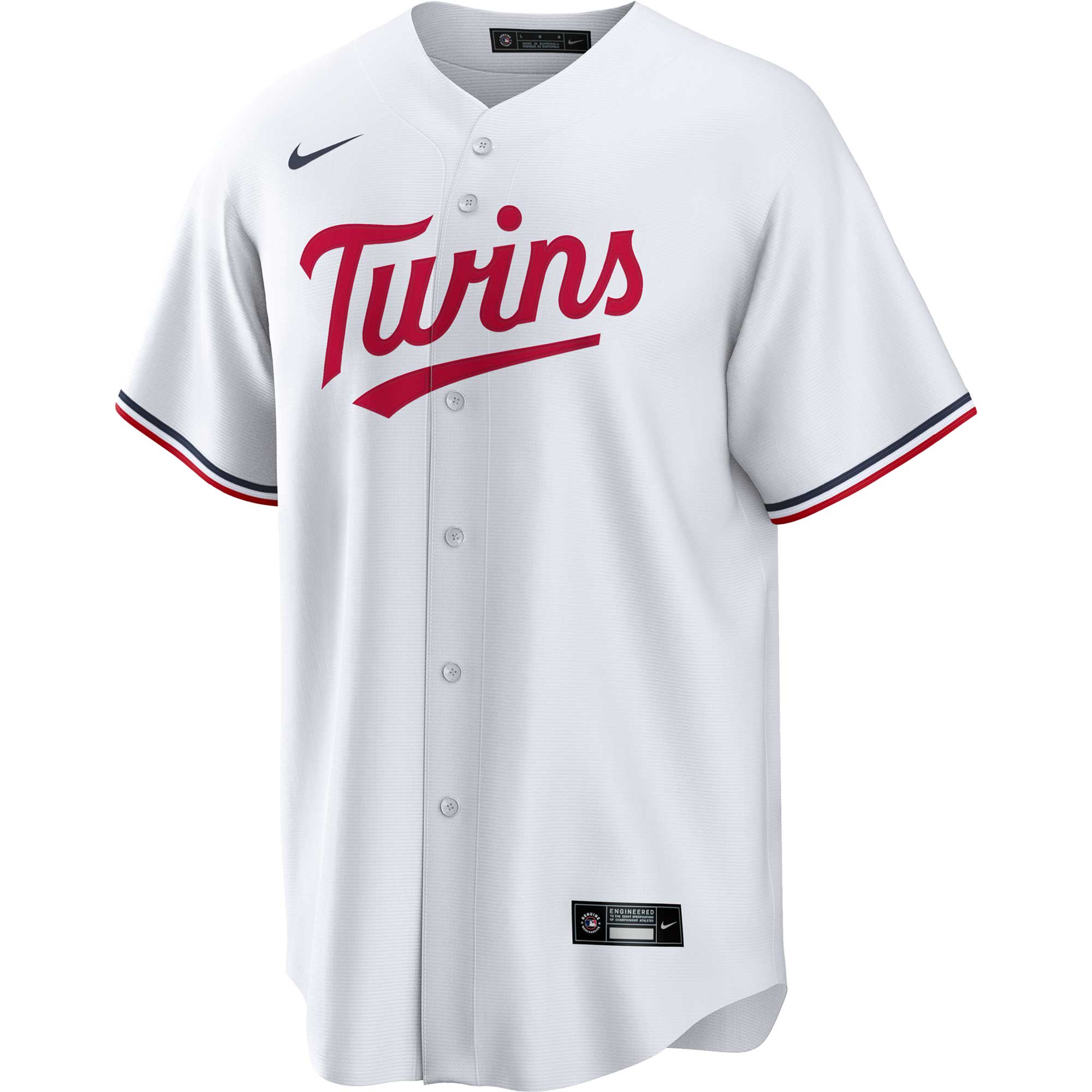 Minnesota Twins Jerseys Shop - mens minnesota twins nike white home replica team jersey Collection | Twins Fan Essentials