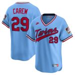 Minnesota Twins Jerseys Shop - mens minnesota twins rod carew nike light blue throwback cooperstown collection limited jersey Collection | Twins Fan Essentials