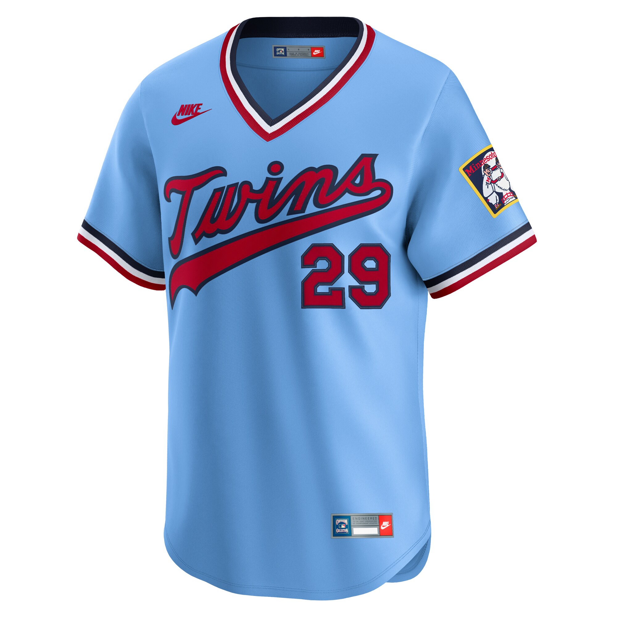 Minnesota Twins Jerseys Shop - mens minnesota twins rod carew nike light blue throwback cooperstown collection limited jersey Collection | Twins Fan Essentials