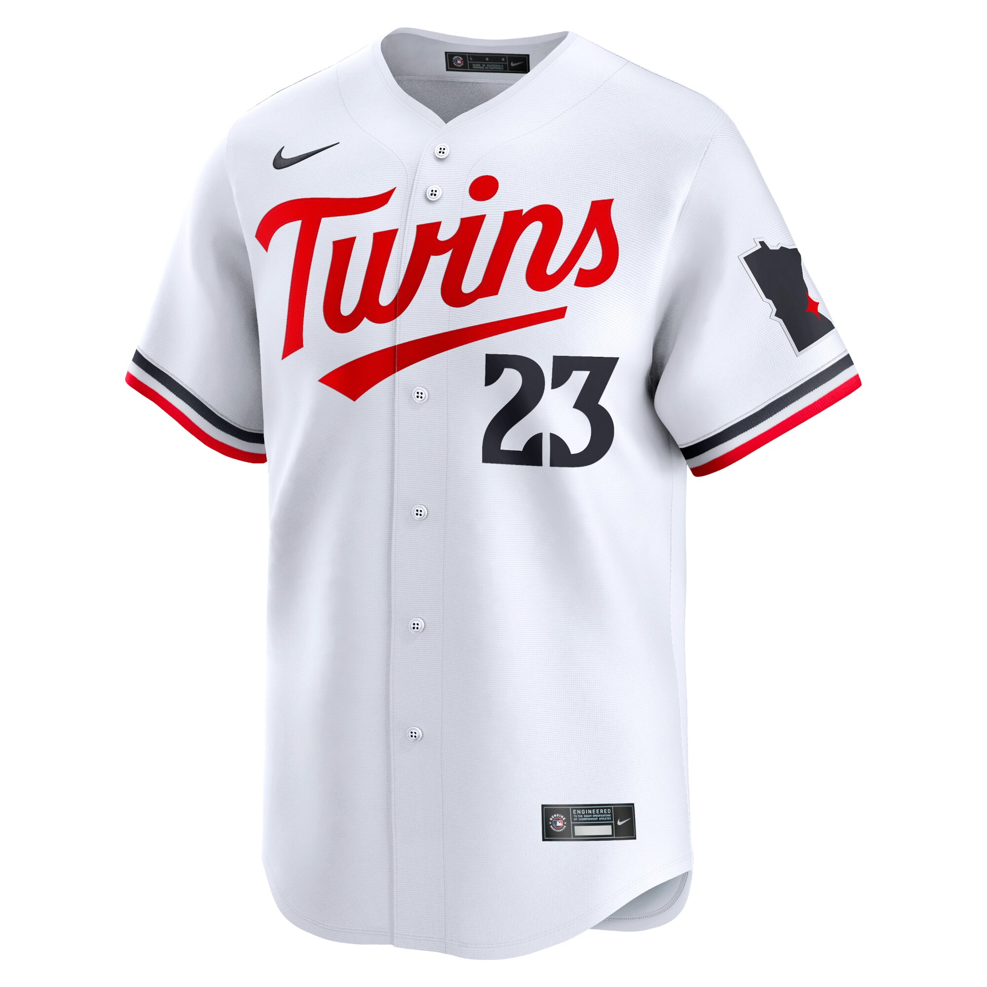 Minnesota Twins Jerseys Shop - mens minnesota twins royce lewis nike white home limited player jersey Collection | Twins Fan Essentials
