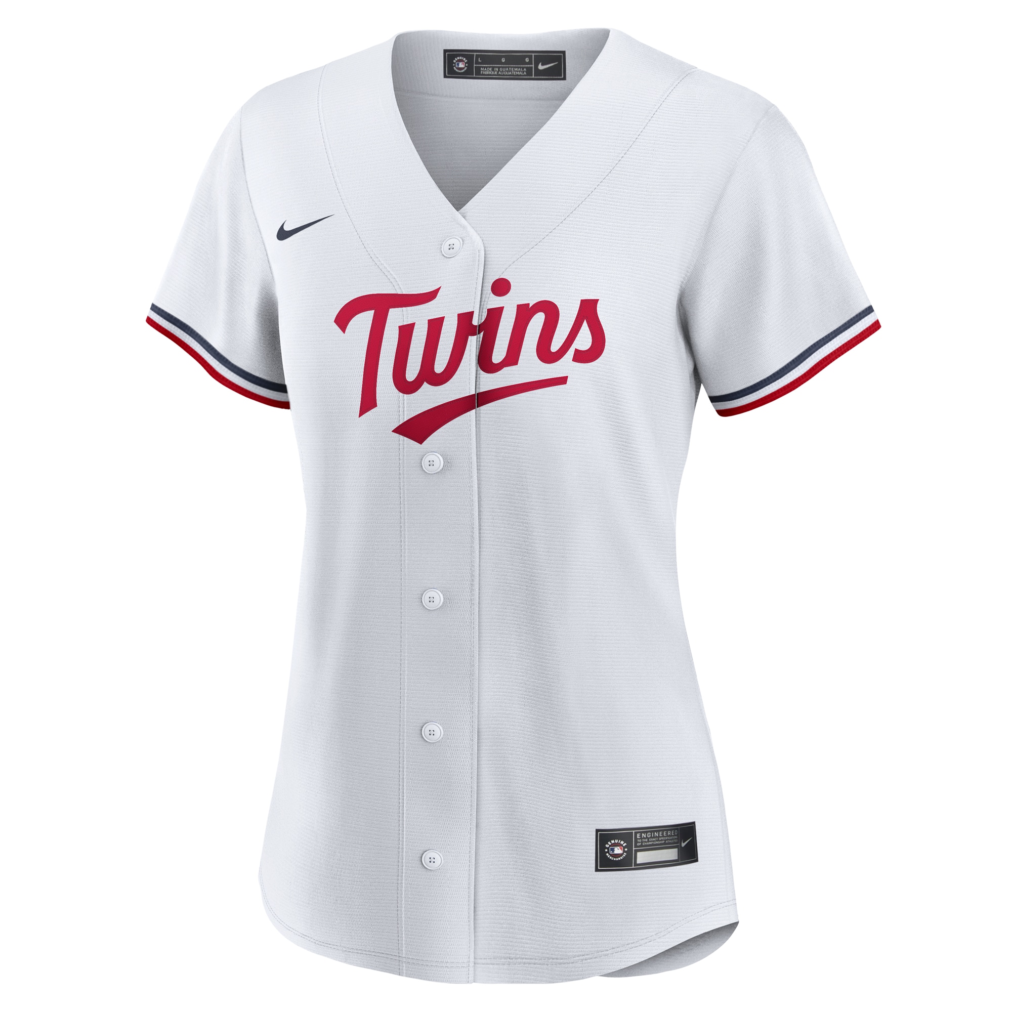 Minnesota Twins Jerseys Shop - womens minnesota twins nike white home replica custom jersey Collection | Twins Fan Essentials